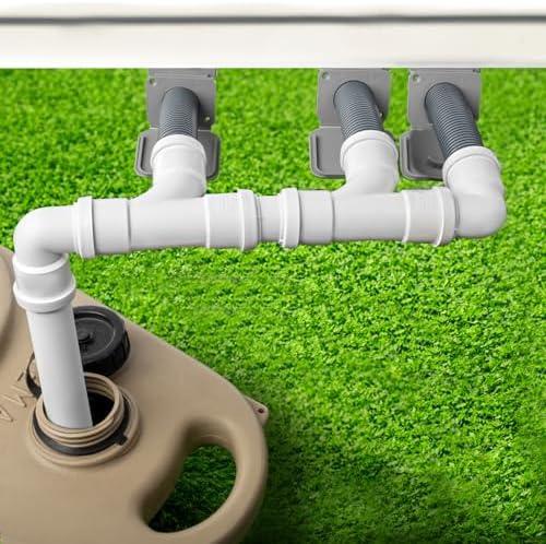 3 Outlet Caravan Waste Water Outlet Pipe System Adaptor – FloPlast Fittings