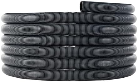 25 Metre Red High Visibility Caravan Waste Water Convoluted Hose 28.5mm ID