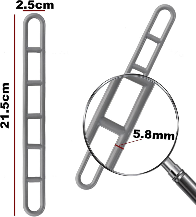 Caravan Rubber Awning Tension Straps – Extra Strong Storm Pegging Ladders-10 Pack