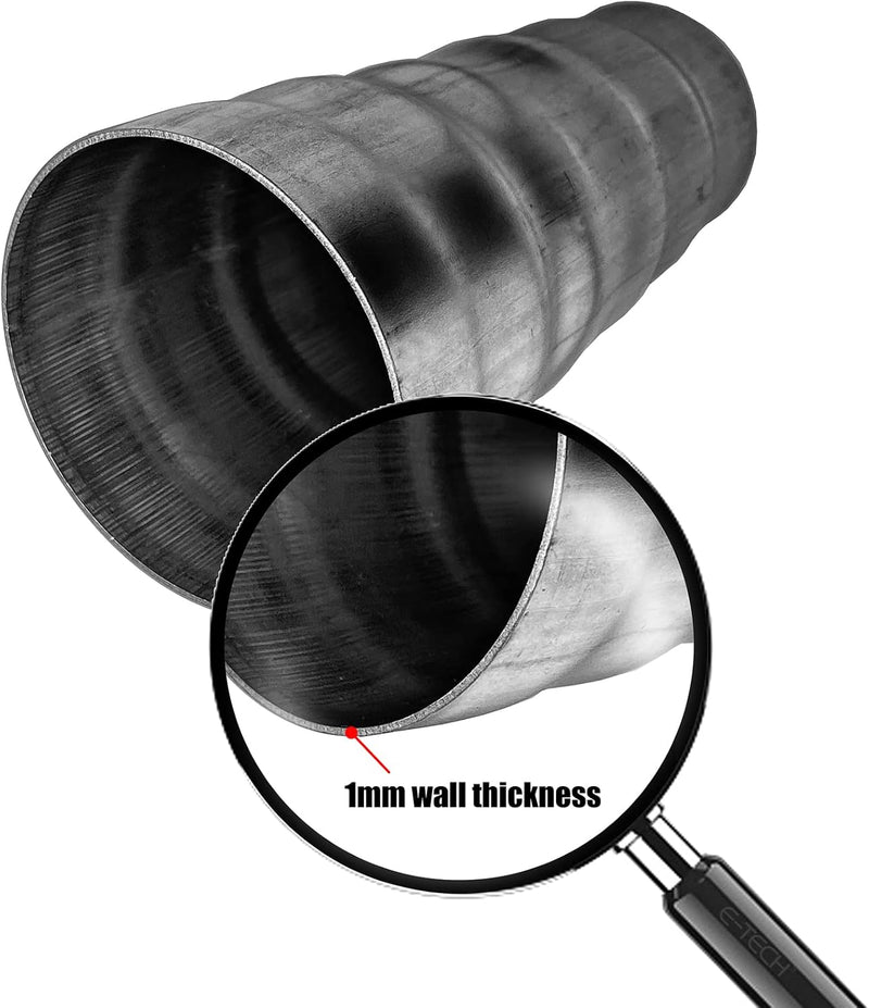 E‑Tech 6 Step Exhaust Pipe Reducer 50–75mm