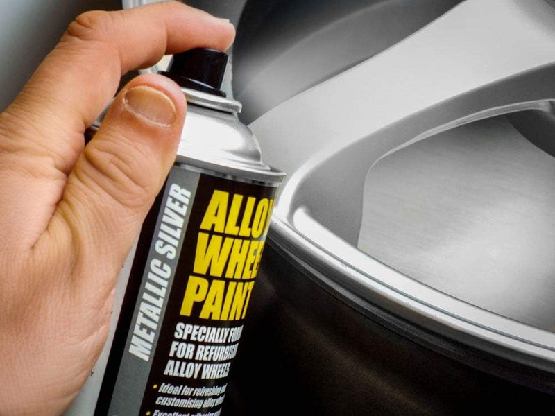 E‑Tech Alloy Wheel Refurbishment Kit Metallic Silver