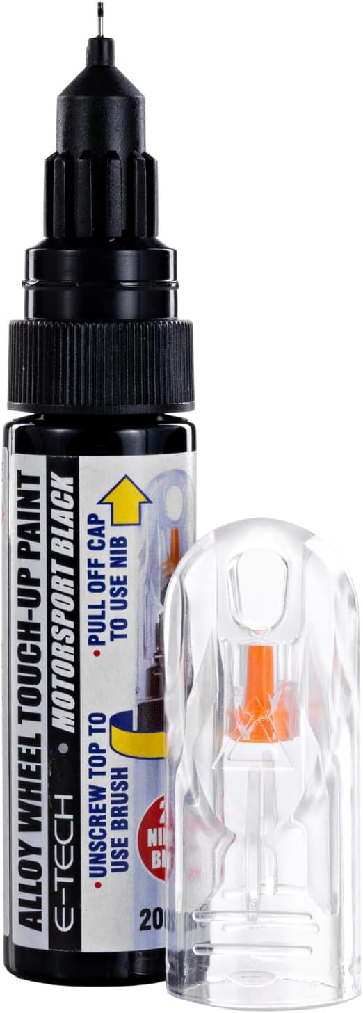 E‑Tech Wheel Touch Up Paint Stick Motorsport Black