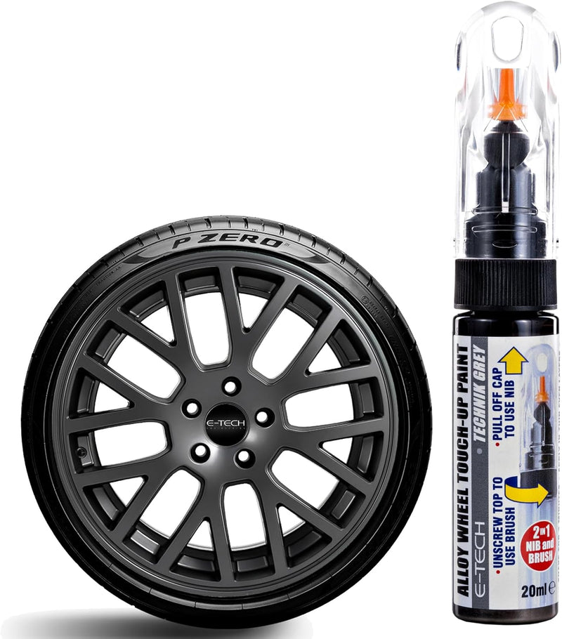 E‑Tech Wheel Touch Up Paint Stick Graphite Grey