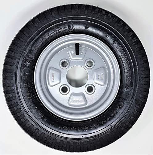 Kenda K371 8 Inch Trailer Wheel & Tyre Assembly Pair 4.80/4.00-8 4PR 100MM PCD