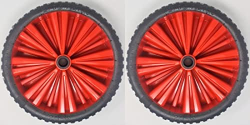 Flat Free Launch Trolley Wheel Pair 372mm 26mm Nylon Bush – Dinghy & Boat Trailer