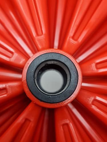 Flat Free Launch Trolley Wheel Pair 372mm 26mm Nylon Bush – Dinghy & Boat Trailer