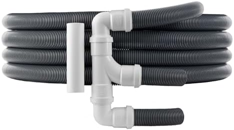 Twin Caravan & Motorhome Waste Water Outlet Pipe System – FloPlast Fittings-Pipe Length-4 Metre