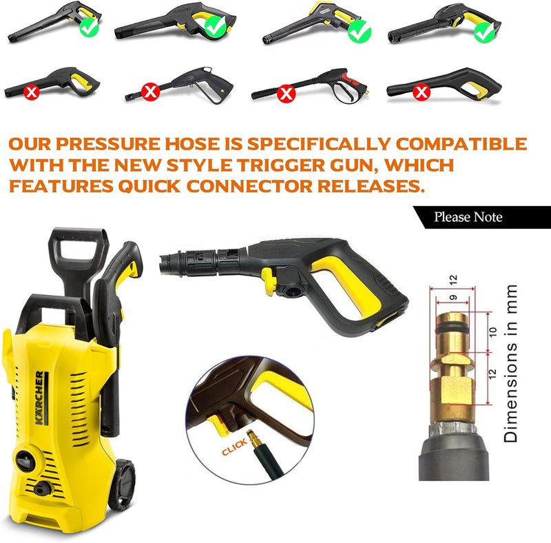 15m Pressure Washer Hose