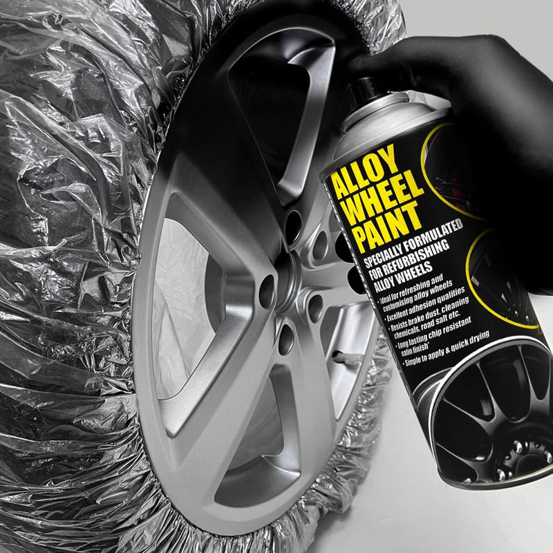 E‑Tech Alloy Wheel Refurbishment Kit Metallic Silver