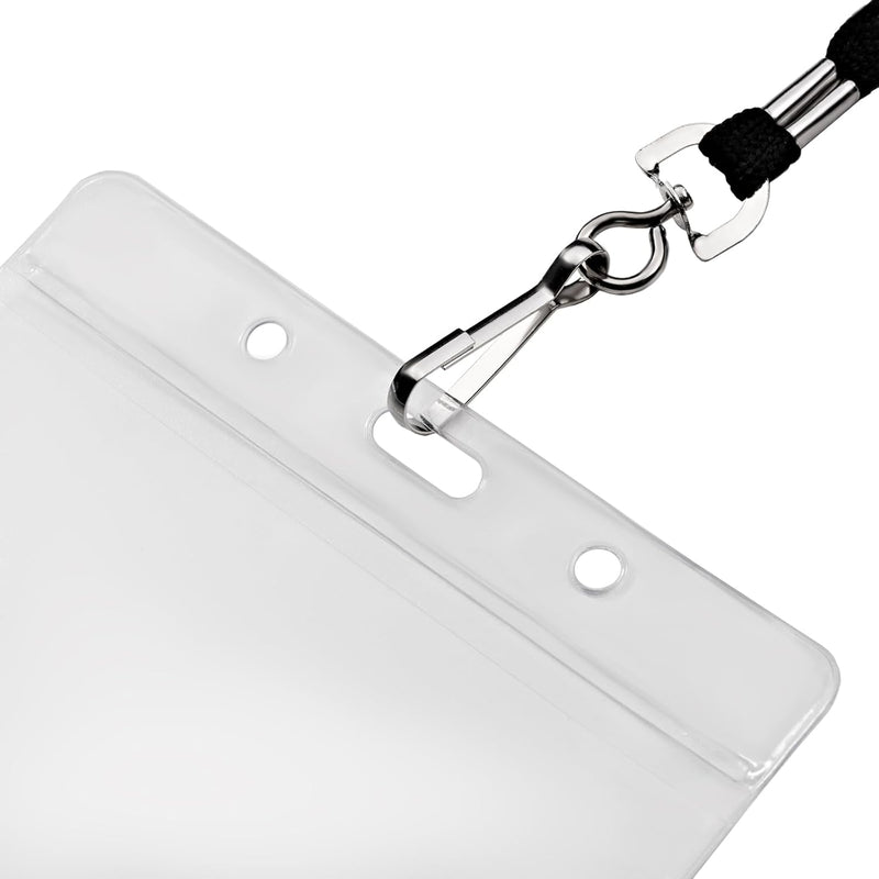 Badge Holder With Lanyard