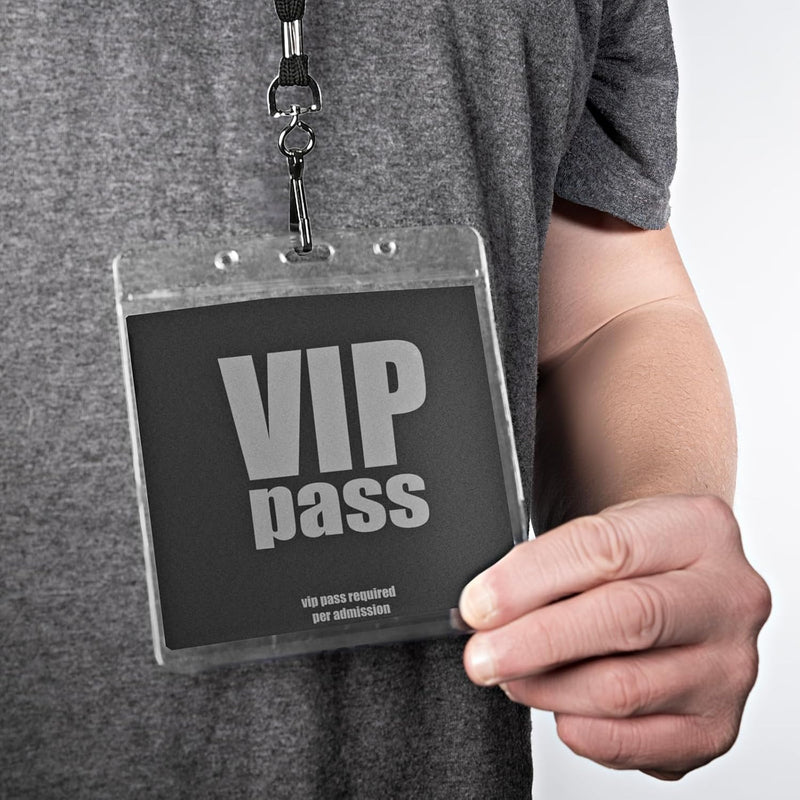 Badge Holder With Lanyard