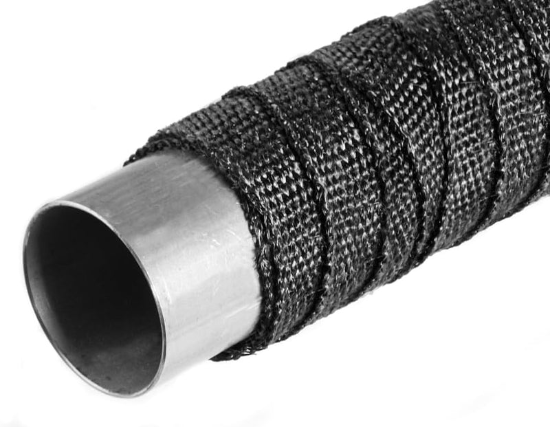 Black Exhaust Heat Wrap 5m With Stainless Ties