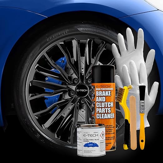 E‑Tech Brake Caliper Paint Kit – Professional High Temperature 220°C-Violet