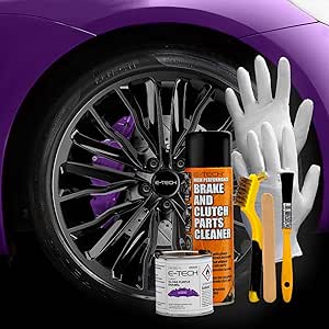 E‑Tech Brake Caliper Paint Kit – Professional High Temperature 220°C-Gloss Cobalt Blue