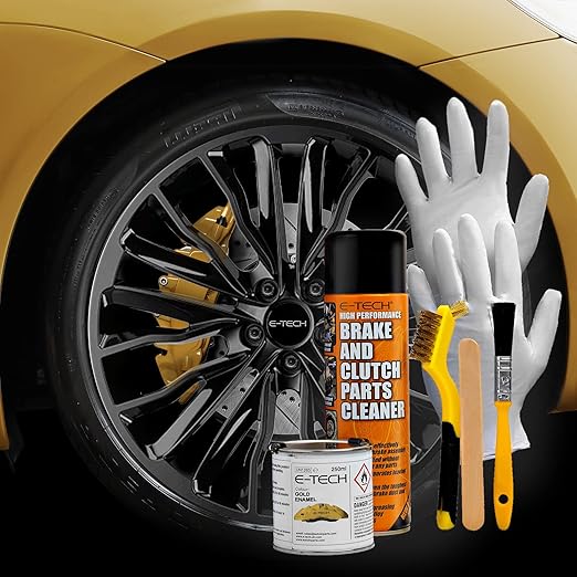 E‑Tech Brake Caliper Paint Kit – Professional High Temperature 220°C-Blue