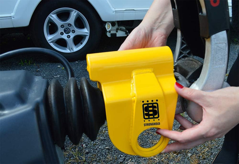 Stronghold SH5412 Hitchlock for ALKO Hitches – Sold Secure Gold