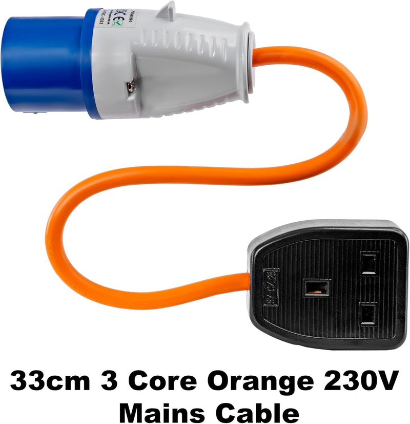 230V UK Hook-Up Trailing Socket