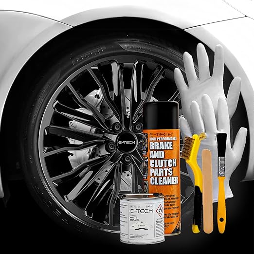 E‑Tech Brake Caliper Paint Kit – Professional High Temperature 220°C-Blue